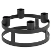 Adventsring Schwarz