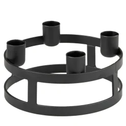 Adventsring Schwarz