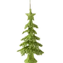 Baumbehang "Baum Mit Glimmer", Hellgrun