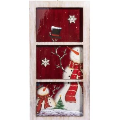 Deko-Fenster "Winterfreunde"