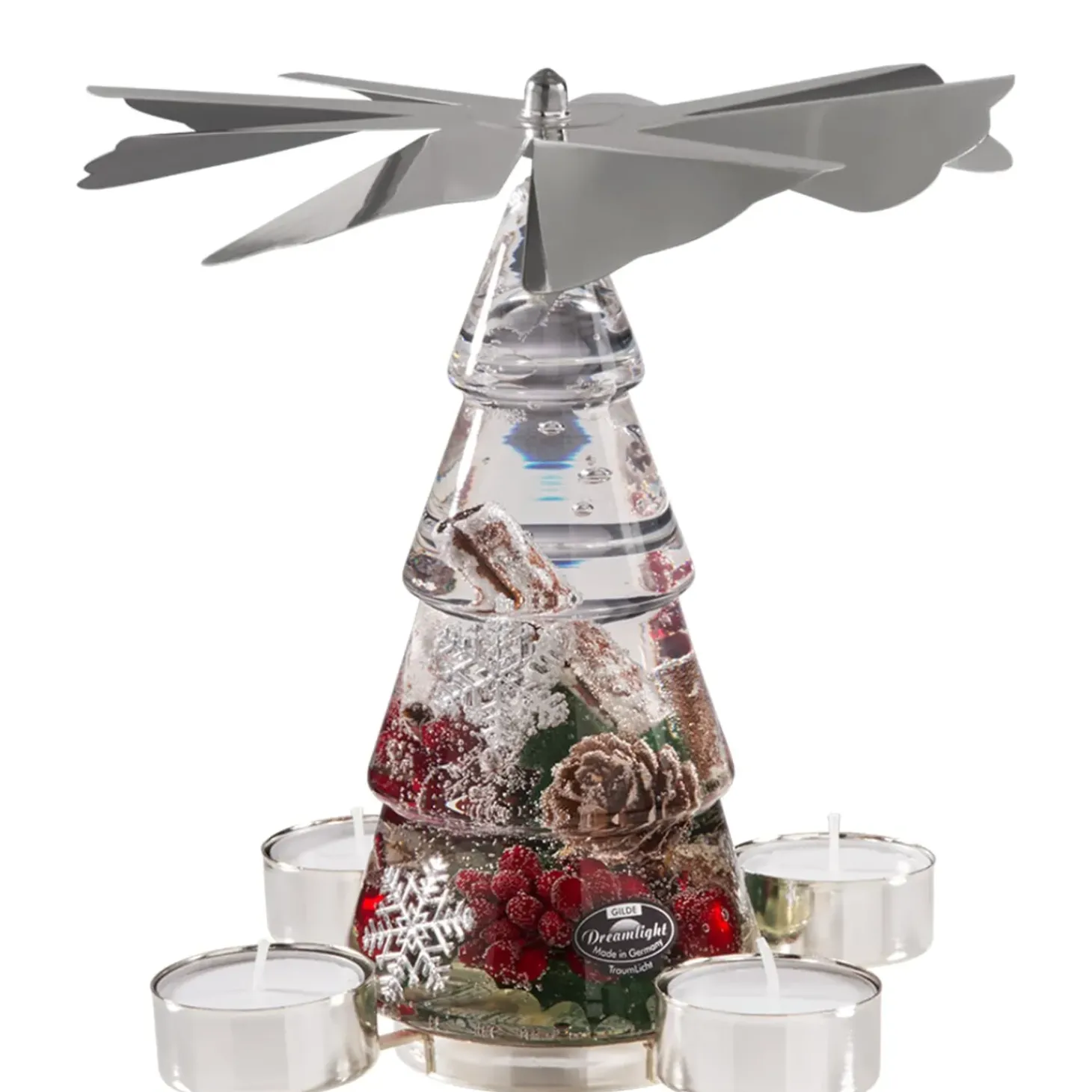 Dreamlight "Noel" - Teelicht-Pyramide Classic