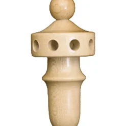 Flugelnabe Aus Holz Fur Pyramiden, Lackiert