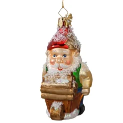 Gartenzwerg Mit Schubkarre