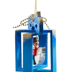 Geschenkpackchen Mit Reiter, Blau