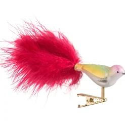 Glasvogel Silber-Pastell