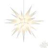 Herrnhuter Papierstern, Weis, 70Cm