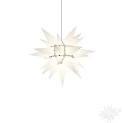Herrnhuter Papierstern, Weis, 40Cm