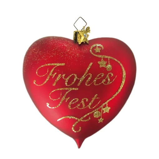 Herz "Frohes Fest"