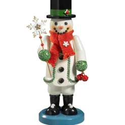 Holzknackl "Schneemann", 23,5Cm