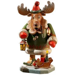 Holzknoddl "Elch", Rauchermannchen