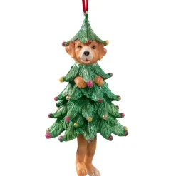 Hund Im Weihnachtsbaum