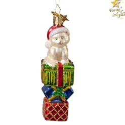 Katze Auf Geschenkpaketen