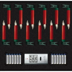 Lumix Superlight Mini 12 Kerzen Basis Set In Rot