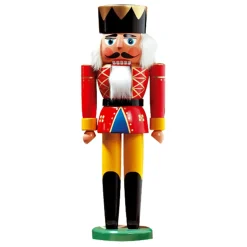 Nussknacker "Konig" Rot, 30Cm