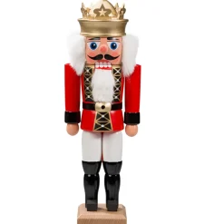 Nussknacker "Konig" Rot, 27Cm