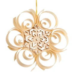 Ornament Mit Eiskristall