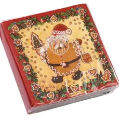 Papier-Cocktailservietten "Lebkuchenzeit"