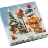 Papierservietten "Wintergezwitscher"