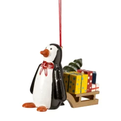 Pinguin Mit Schlitten
