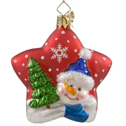 Portraitstern Schneemann