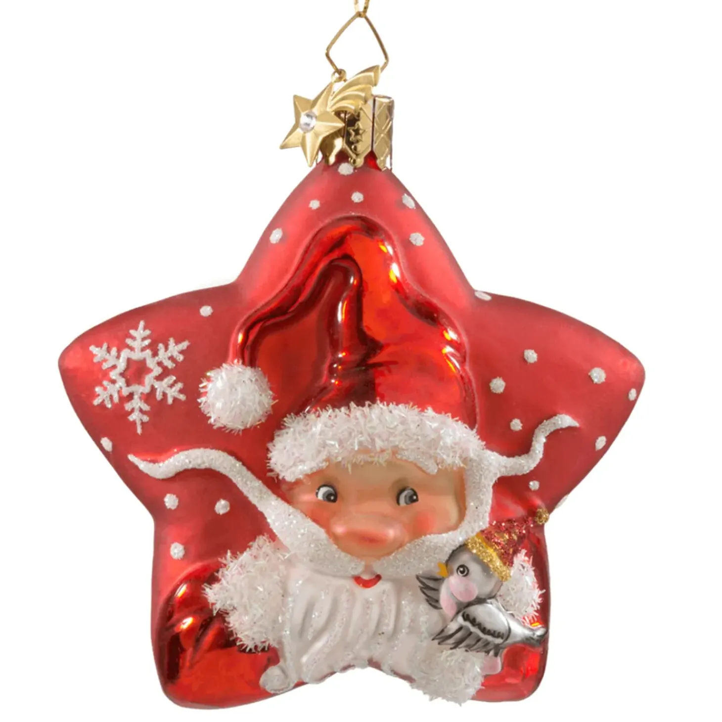 Portraitstern Weihnachtsmann