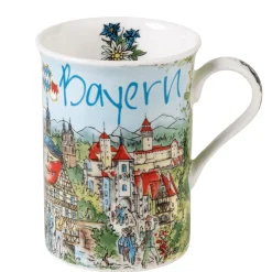 Porzellan-Tasse "Bayern"