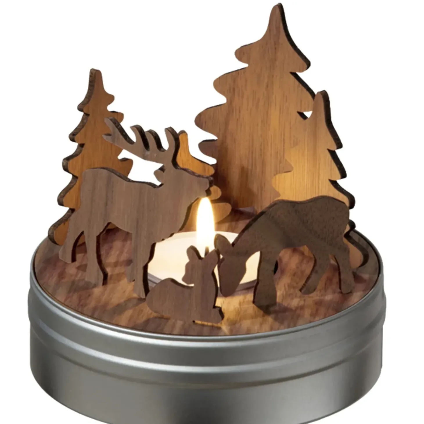 Schachtelgeschichte "Im Winterwald"