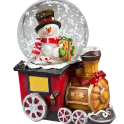 Schneekugel "Schneemanns Winterreise"