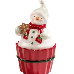 Schneemannmuffin, Platzchendose