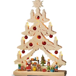 Schwibbögen "Alle Jahre Wieder", 230V Mit Usb A-Anschluss