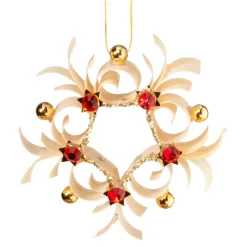 Stern Mit Roten Steinen