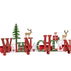 Teelichthalter "Leuchtende Weihnachten"