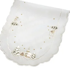 Tischdecke "Winterdorf" 28X58 Cm