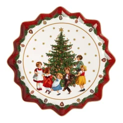 Toy'S Fantasy Gebackteller Tief, Kinder Tanzen Um Baum