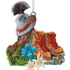 Wanderstiefel Und Hut