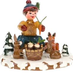 Winterkinder Tiere Des Waldes