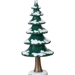 Winterkinder Winterbaum Mit Schneekristall, 22 Cm